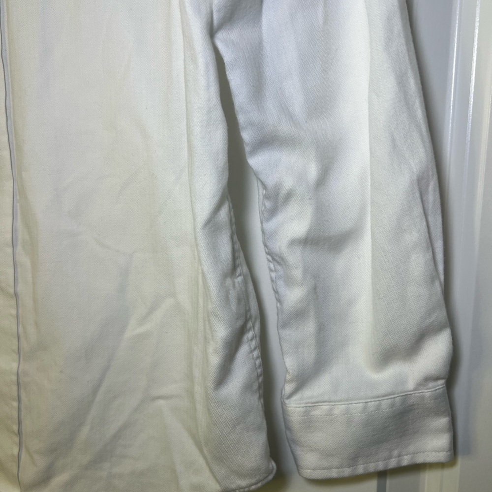 Cat & Jack White Casual Button Down Shirt - Picture 3 of 5
